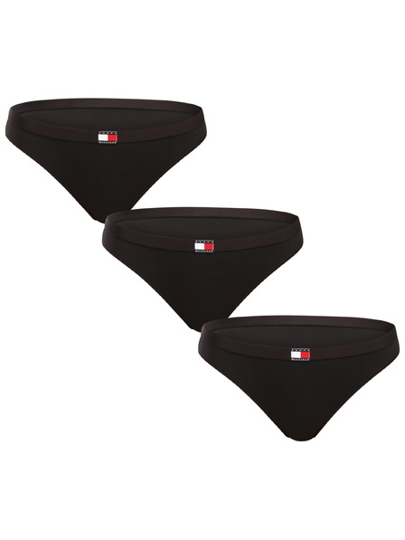 Tommy Hilfiger Set aus drei - Damen-Slip Tommy Hilfiger Übergröße Schwarz