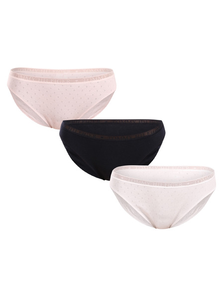 Tommy Hilfiger 3er Set - Damen Slip Tommy Hilfiger mehrfarbig