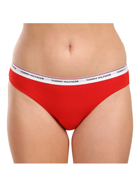 Tommy Hilfiger 3er Set - Damen Slip Tommy Hilfiger mehrfarbig