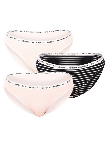 Tommy Hilfiger 3er Set - Damen Slip Tommy Hilfiger mehrfarbig