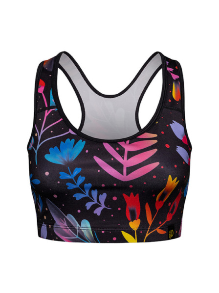 Dedoles Fröhlicher Damen-Sportbustier Dedoles Neonblüten