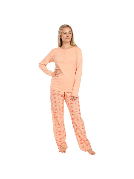 Gina Damen-Pyjama Gina Orange