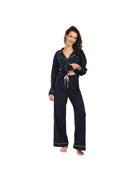 Tommy Hilfiger Damen-Pyjama Tommy Hilfiger blau