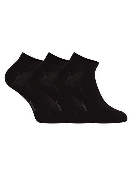 BOMA Dreierpack - BOMA Socken schwarz