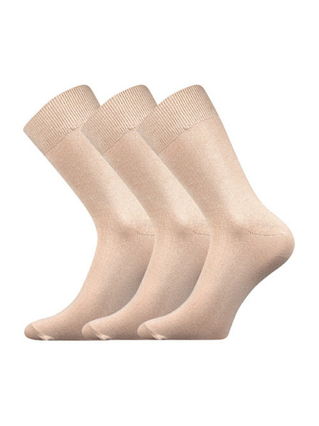 BOMA Dreierpack - BOMA Socken beige