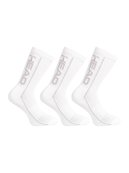 Head 3er-Set - HEAD Socken hoch weiß
