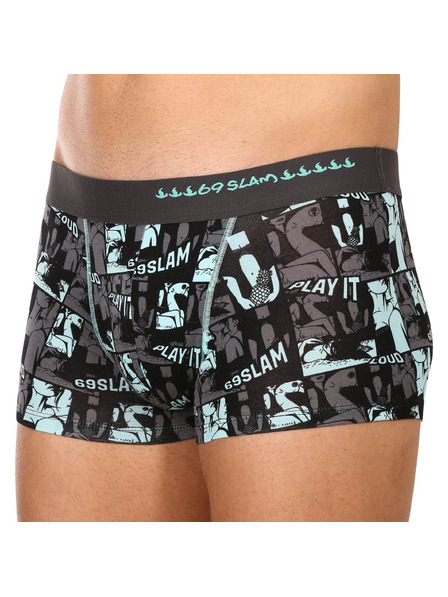69slam Herrenboxershorts 69SLAM hip comix strip