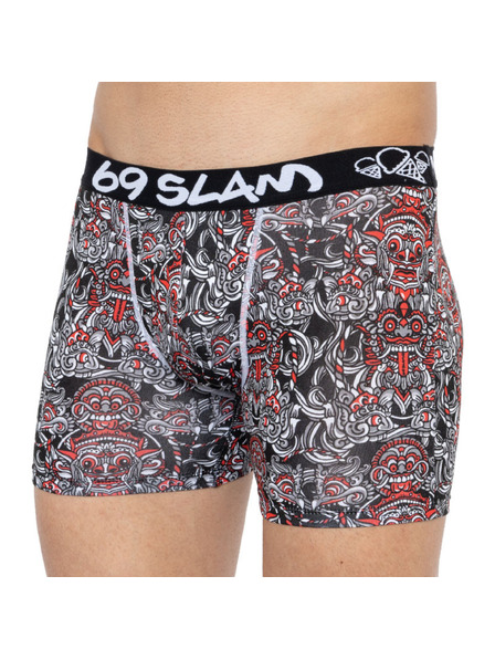 69slam Herren-Boxershorts 69SLAM fit bamboo totem mask