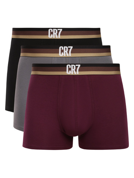 CR7 3er-Set - Herren-Boxershorts CR7 mehrfarbig
