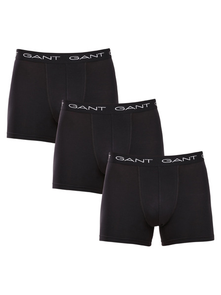 Gant 3er-Set - Herren-Boxershorts Gant schwarz