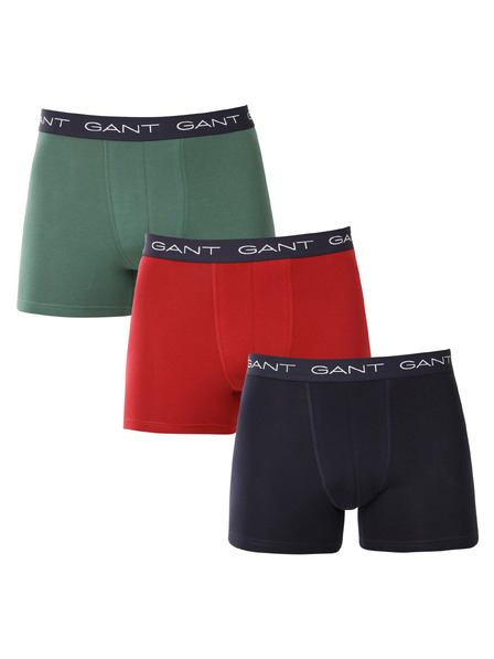 Gant 3er-Set - Herren-Boxershorts Gant mehrfarbig