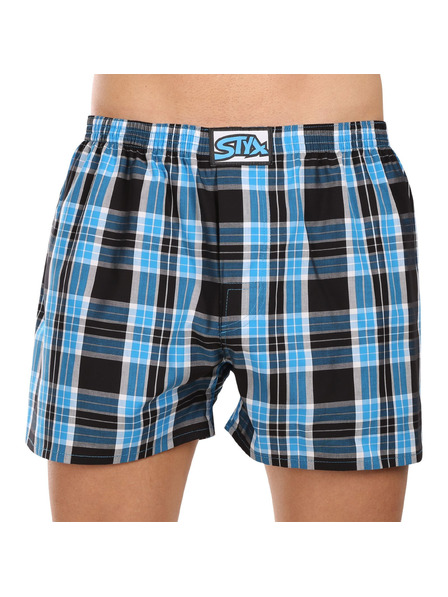 Styx 5er Set - Herren-Boxershorts Styx klassisches Gummiband mehrfarbig