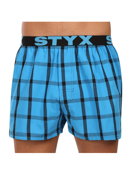 Styx 5er Set - Herren-Boxershorts Styx Sportgummiband mehrfarbig