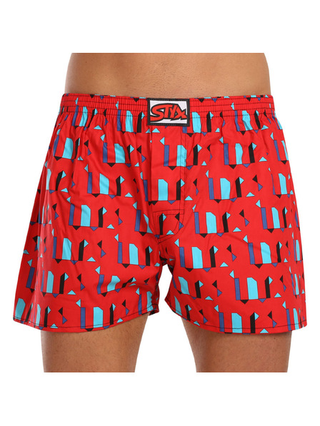 Styx Dreierpack - Herrenshorts Styx art klassisches Gummi mehrfarbig