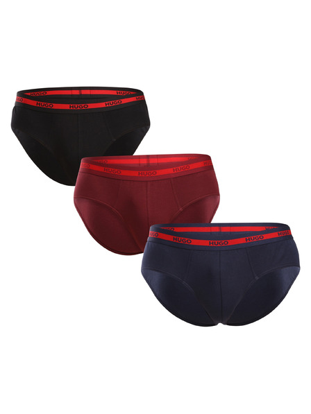 HUGO Set aus drei - Herren-Slips HUGO mehrfarbig