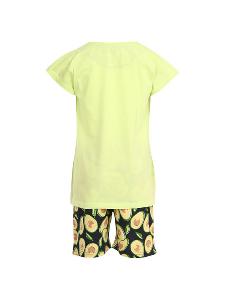 Cornette Mädchen-Pyjama Cornette avocado (787/77)