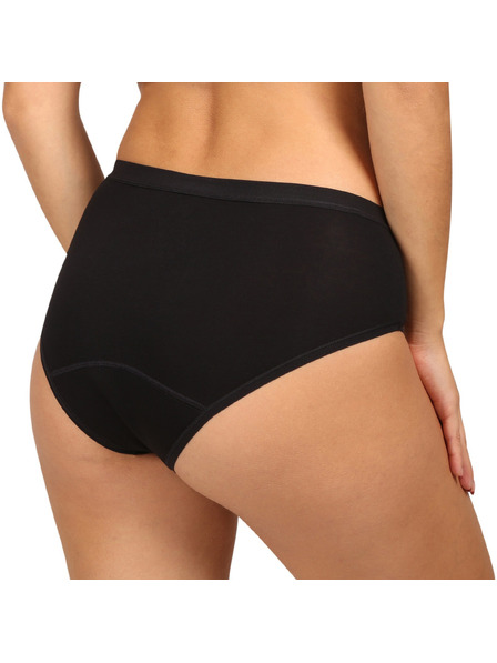 Love Luna Menstruationsslip Love Luna schwarz Cotton Midi Brief
