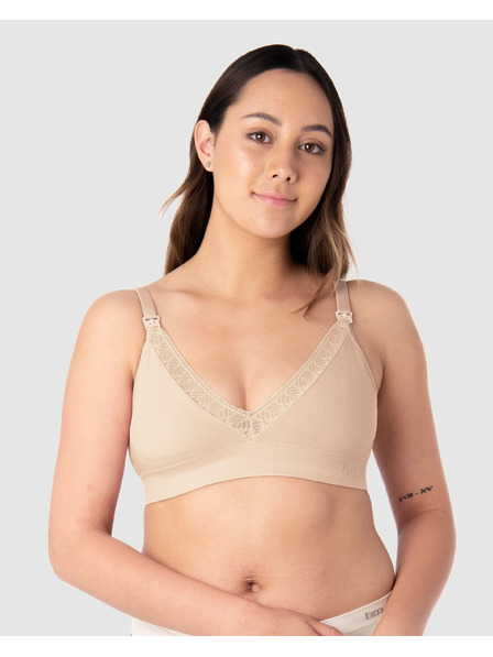 Hotmilk Damen-Stillbh Hotmilk Caress Seamfree Bamboo REGULAR CAP beige