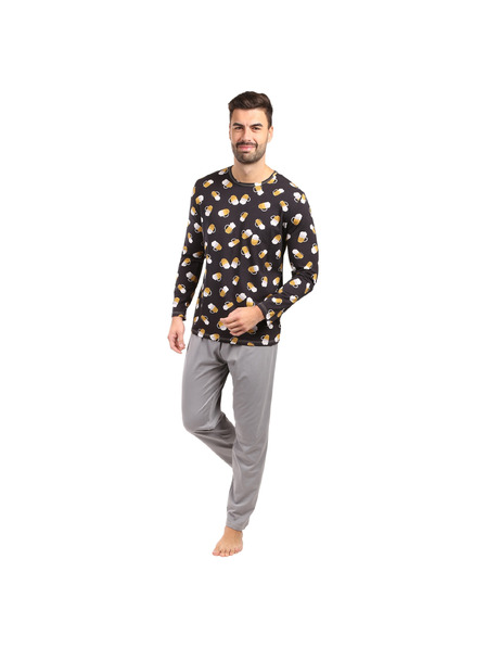 Lonka Herren Pyjama Lonka mehrfarbig (Lopping Bier/halbe Liter)