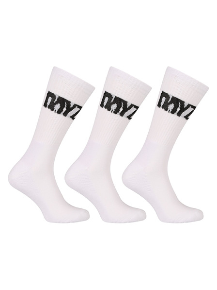 DAYZ Dreierpack - DAYZ Socken hoch weiß SURVIVOR