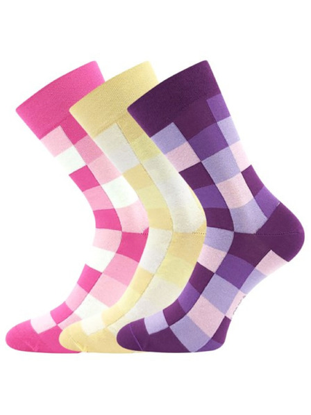 Lonka Dreierpack - Lustige Socken Lonka mehrfarbig