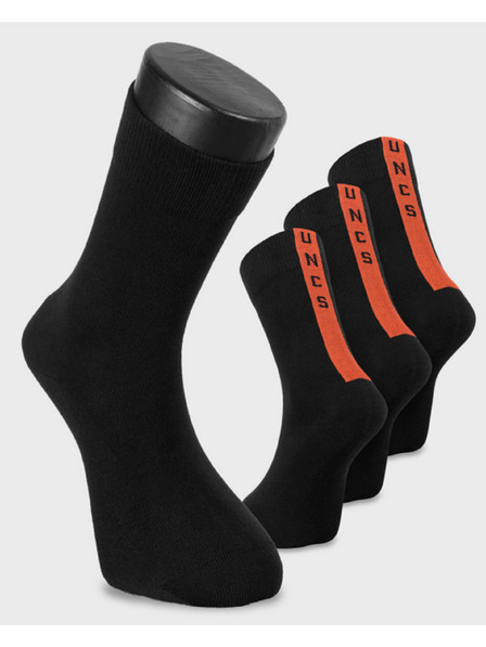UNCS Dreierpack - Herren Socken UNCS BAXTER schwarz