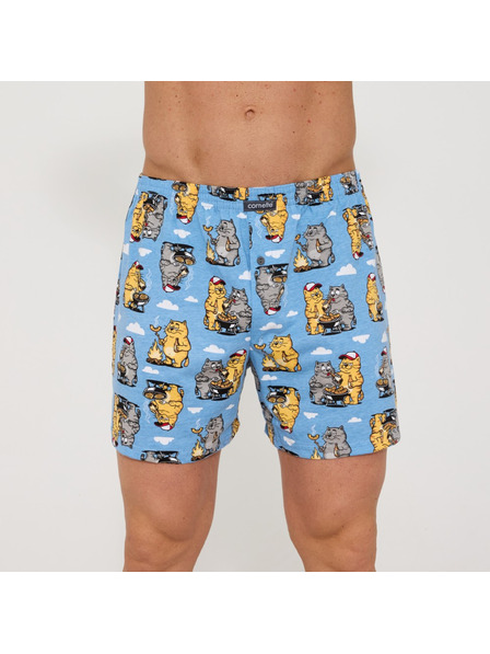 Cornette Herren Pants Cornette Classic mehrfarbig (001/184)