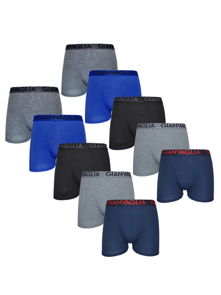 Gianvaglia Satz aus zehn - Herrenboxershorts Gianvaglia mehrfarbig