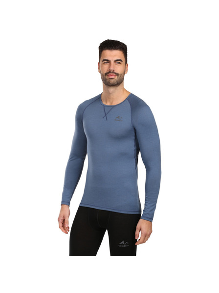 HUSKY Herren Thermoshirt HUSKY MEROW Merino blau