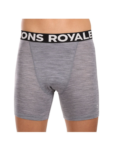 Mons Royale Herren Boxershorts Mons Royale Merino grau
