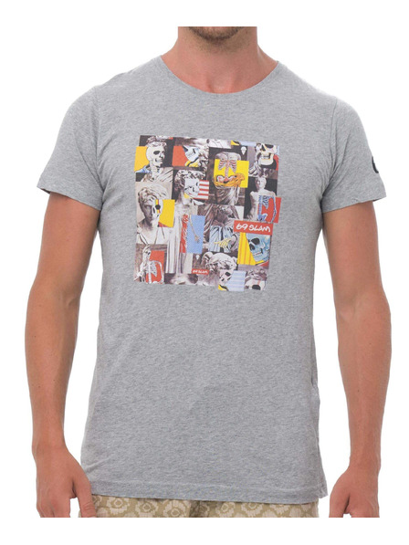 69slam Herrenshirt 69SLAM SKULLAGE GREY