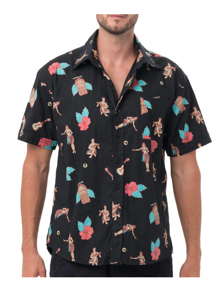 69slam Herrenhemd 69SLAM HAWAIIAN NIGHT