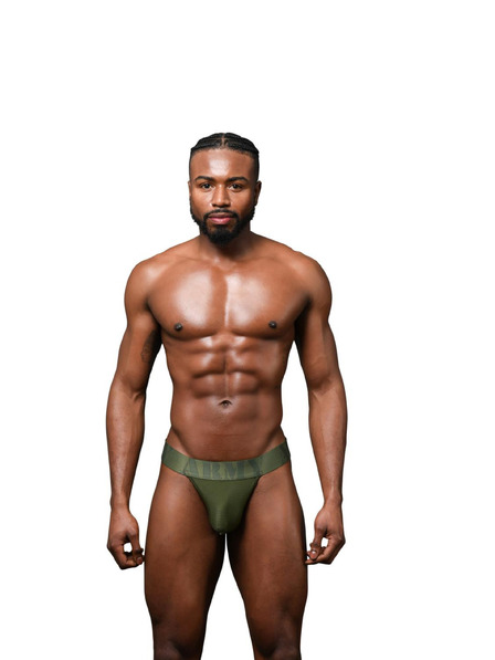 Andrew Christian Herren Jockstrap Andrew Christian grün ALMOST NAKED Military