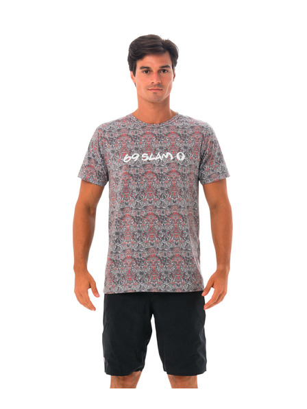 69slam Herren-T-Shirt 69SLAM TOTEM MASK BLACK HANS