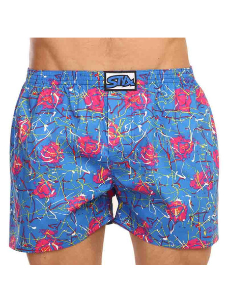 Styx Herren Styx Art Classic Gummi übergroße Shorts Jáchym Herzen