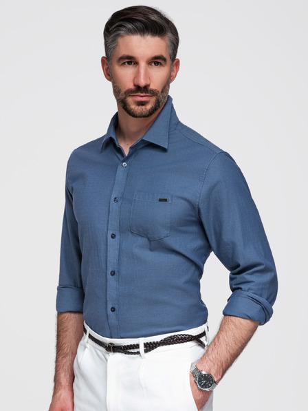 Ombre Clothing Hemd K695 - Denim Ombre Clothing