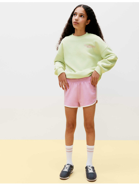 Marks & Spencer Lauf-Shorts mit hohem Baumwollanteil (6–16 Jahre) Marks & Spencer rosa