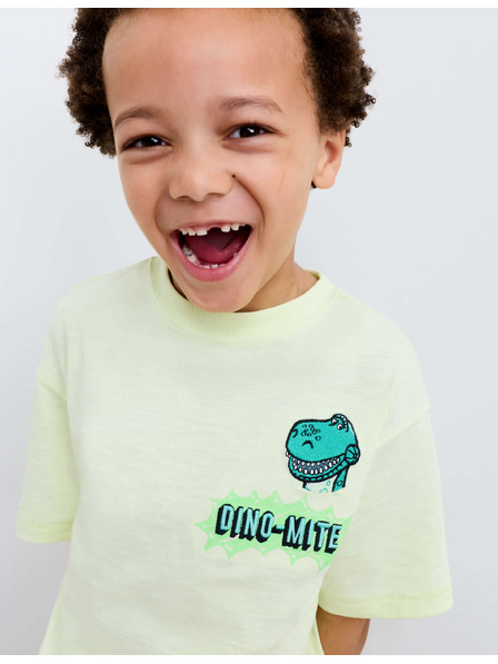 Marks & Spencer Dinosaurier Toy Story™ T-Shirt aus reiner Baumwolle (2–8 Jahre) Marks & Spencer gelb