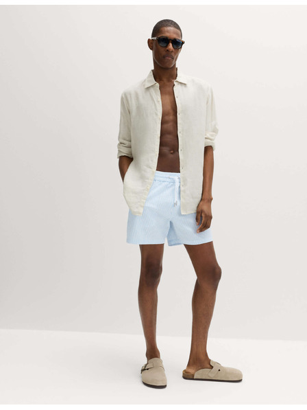 Marks & Spencer Schwimmshorts aus Crinkle-Material Marks & Spencer Blau