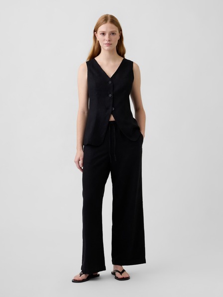 GAP Wide-Leg Hose aus Leinenmischung GAP