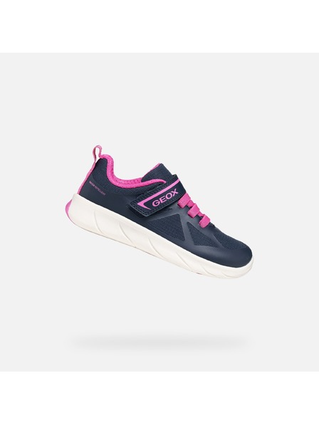 Geox Dunkelblau Mädchen-Sneaker Geox Foot-run