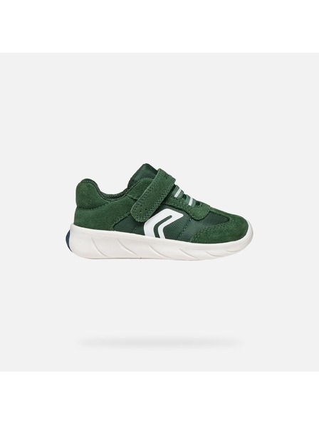 Geox Grüne Jungen-Barfuß-Sneaker Geox Foot-run