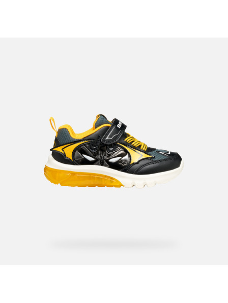 Geox Schwarze Geox Ciberdron Turnschuhe für Jungen