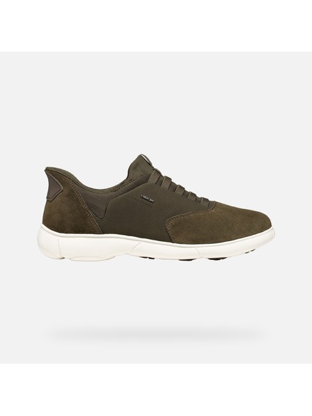 Geox Khaki Herren-Sneaker Geox Nebula 2.0 Plus Fast in