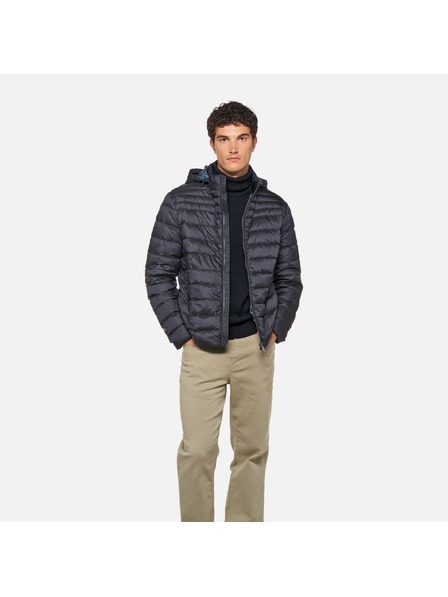 Geox Dunkelblau Herren Geox Warrens Down Jacket
