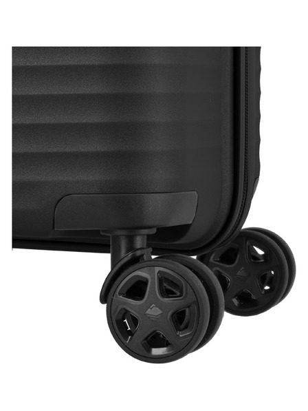 Travelite Travelite Air Stripe 4w S exp Koffer Schwarz