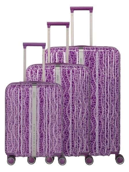 Travelite Reisekofferset Travelite Lascana Edition S,M,L Pflaume
