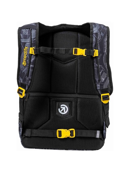 Meatfly Meatfly Rucksack Exile Blueprint Black 24 L