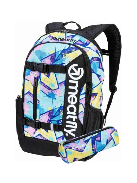 Meatfly Meatfly Rucksack Basejumper Graffity 22 L