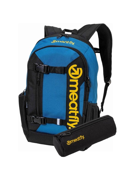 Meatfly Meatfly Rucksack Basejumper Super Teal / Honey 22 L